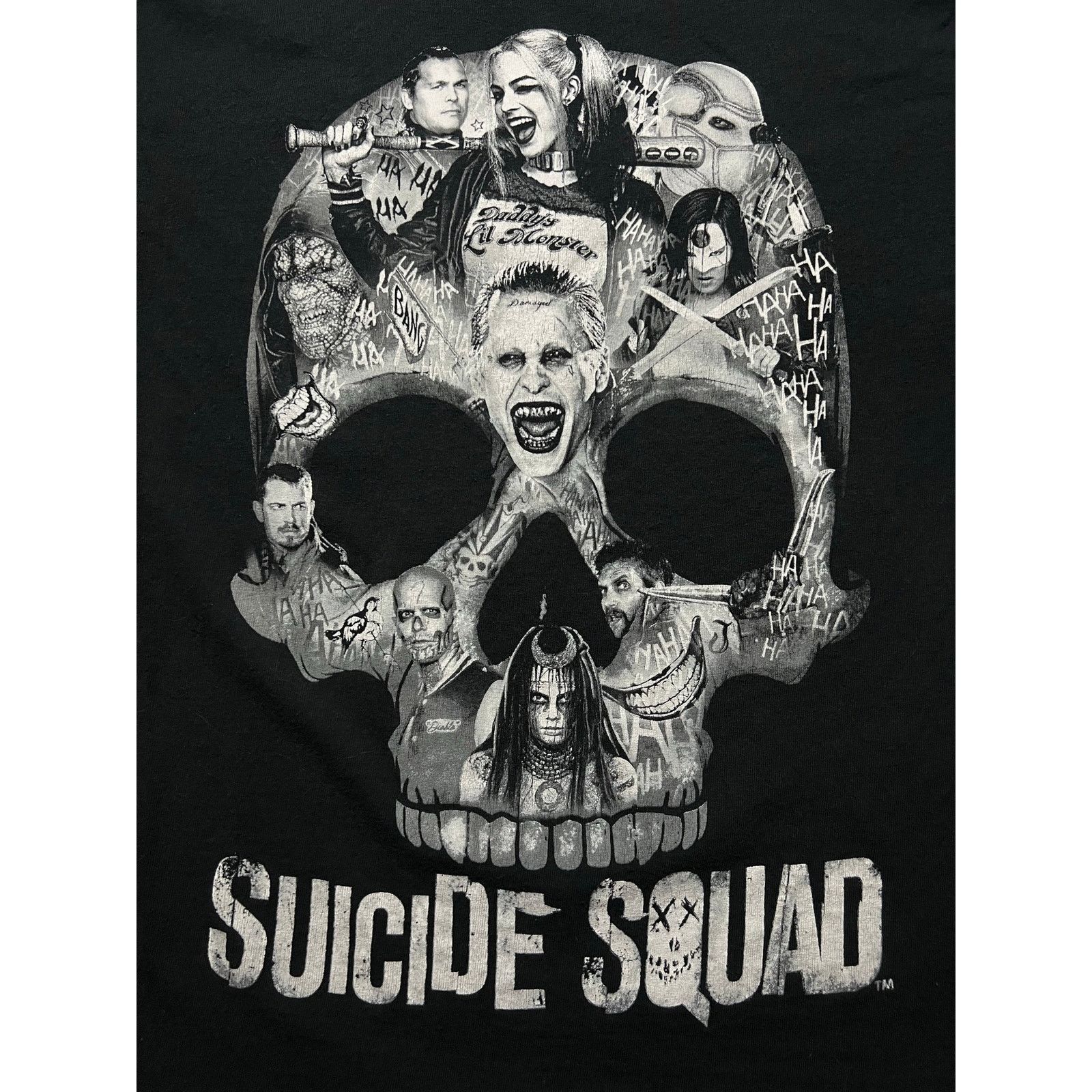 DC Comics Suicide Squad Skull Skeleton of Characters Black T-Shirt Size US M / EU 48-50 / 2 - 2 Thumbnail