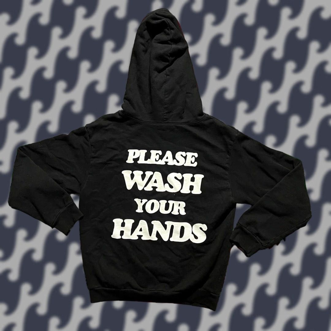 Talentless Men's Hoodie Size Medium Black French Terry Pullover