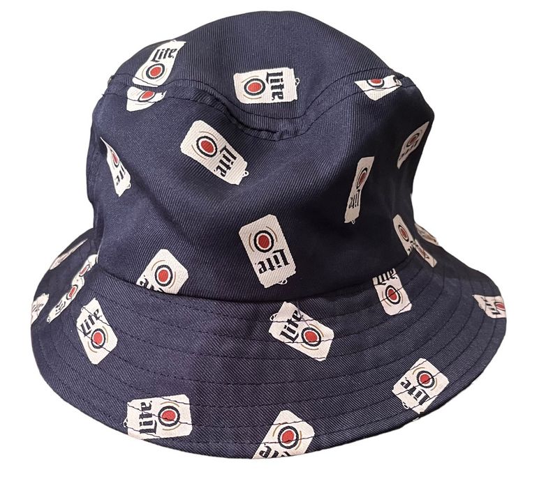 Vintage Miller Lite Bucket Hat Grailed