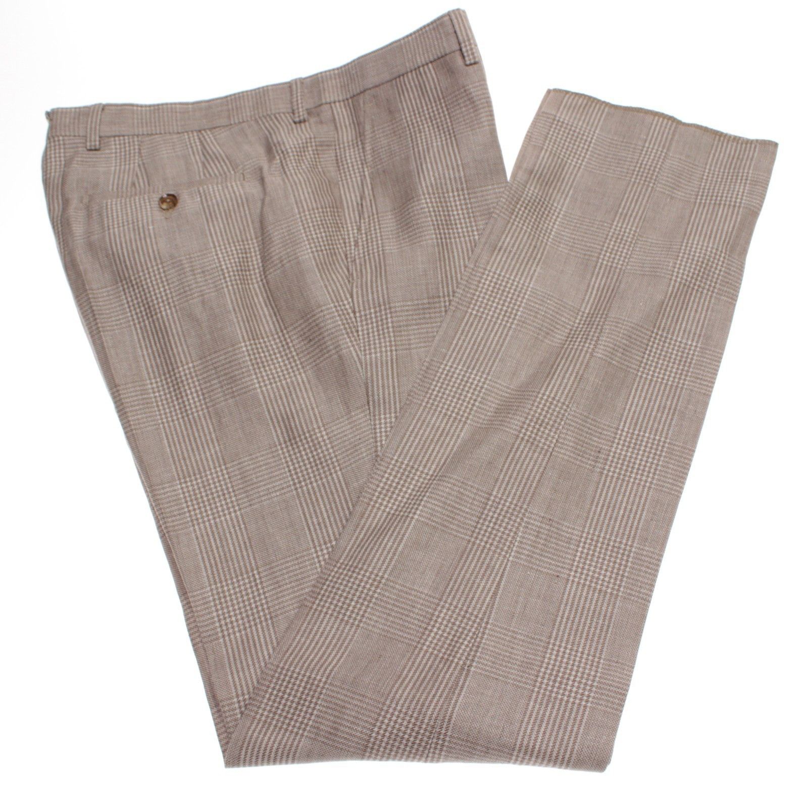 Peter Millar Peter Millar New with tags Dress Pants Size 34 US In Brown Size US 34 / EU 50 - 2 Thumbnail