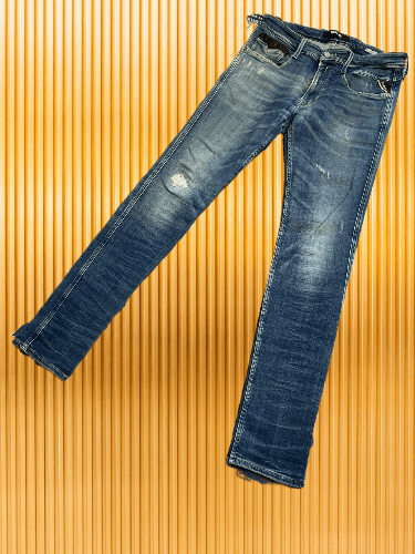 Replay × Vintage Y2K Baggy Wide Jeans Pants Bootcut Size US 33 - 1 Thumbnail