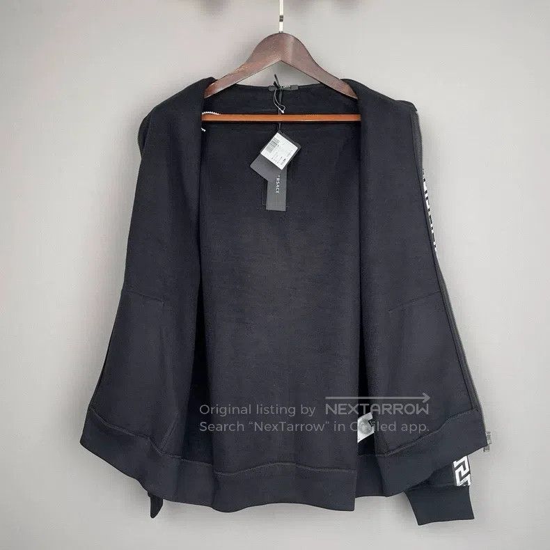 Versace Versace Zippered hooded sweatshirt Size US XXL / EU 58 / 5 - 8 Thumbnail