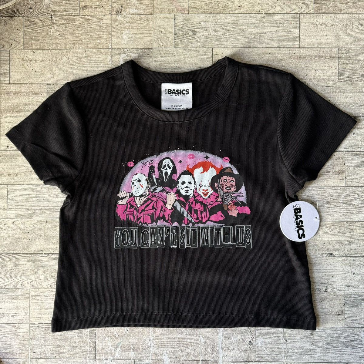 Other You Can’t Sit With Us, Halloween Theme, Cropped Baby Tee Size M / US 6-8 / IT 42-44 - 11 Thumbnail