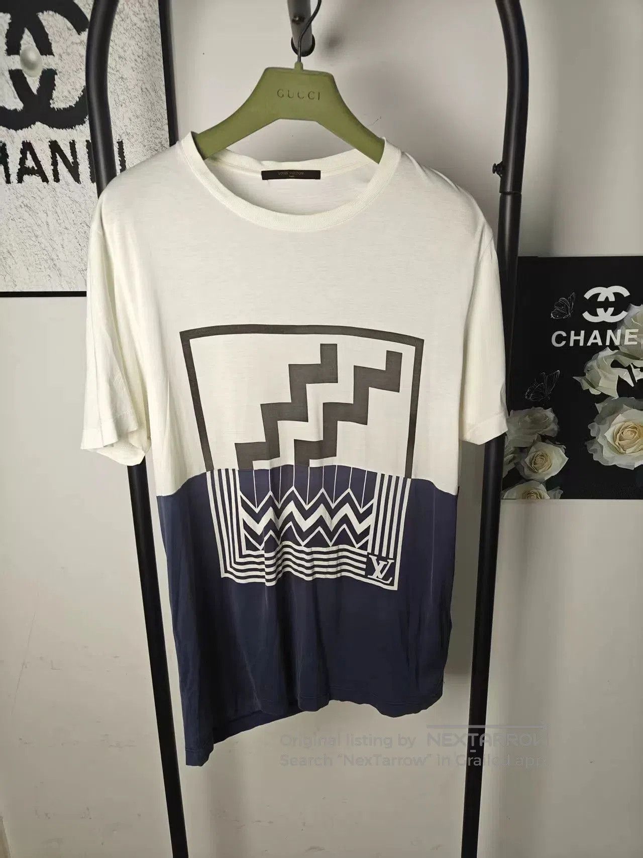 Louis Vuitton Authentic LV Short Sleeve T. Size US M / EU 48-50 / 2 - 1 Thumbnail