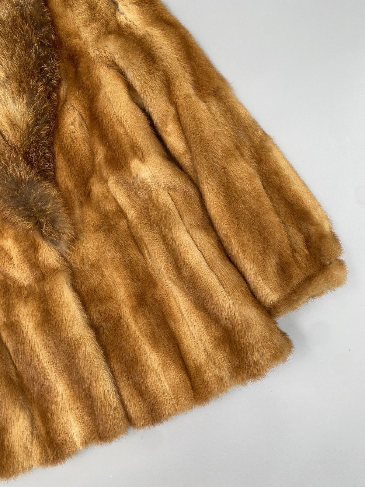 Vintage Vintage- Universal Fur Co - Single Hook Fox Fur Coat Size S / US 4 / IT 40 - 7 Thumbnail