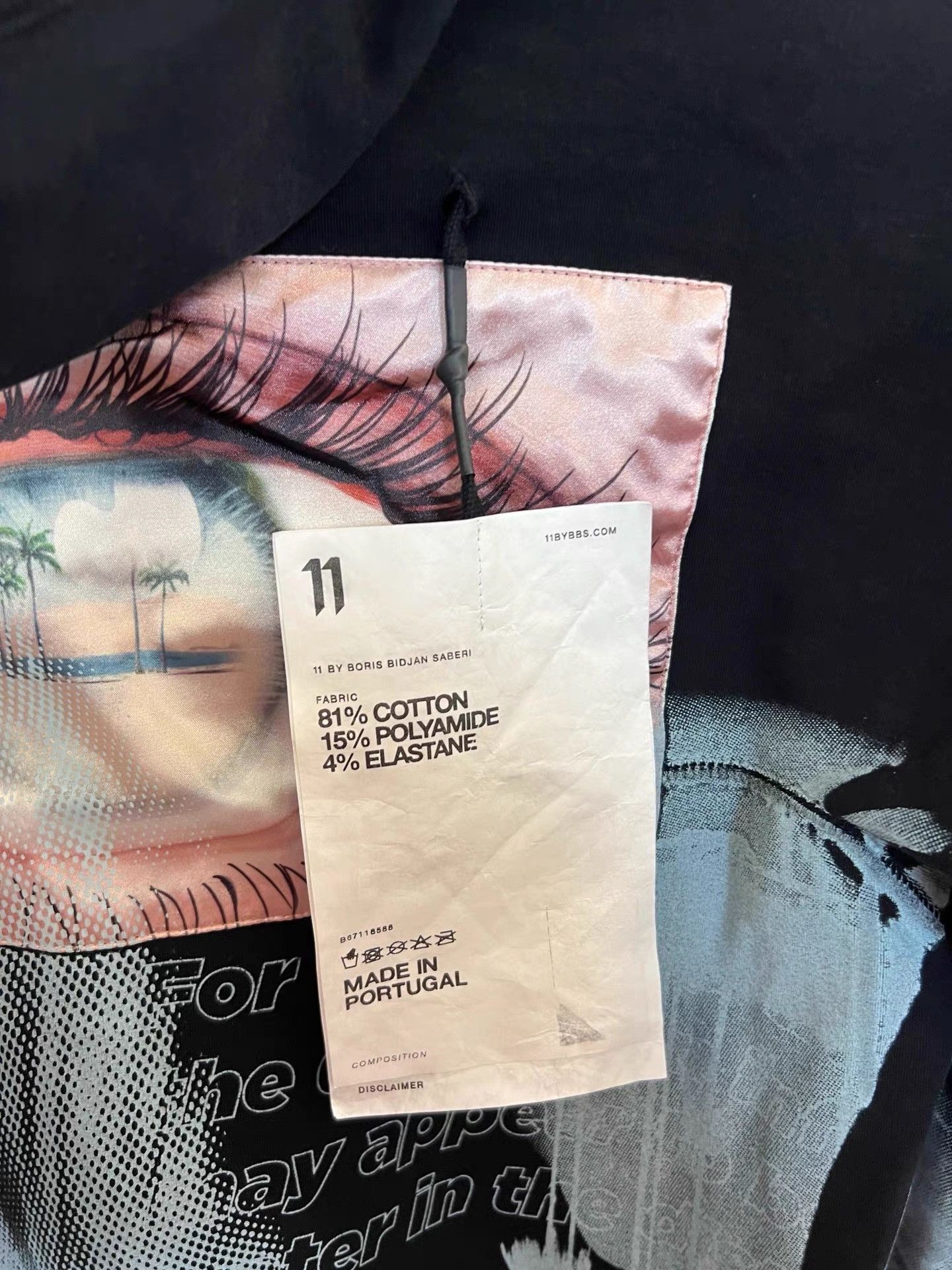 11 By Boris Bidjan Saberi Boris Bidjan Saberi 11by bbs Printed Patch Hoodie K35 Size US XXS / EU 40 - 4 Thumbnail