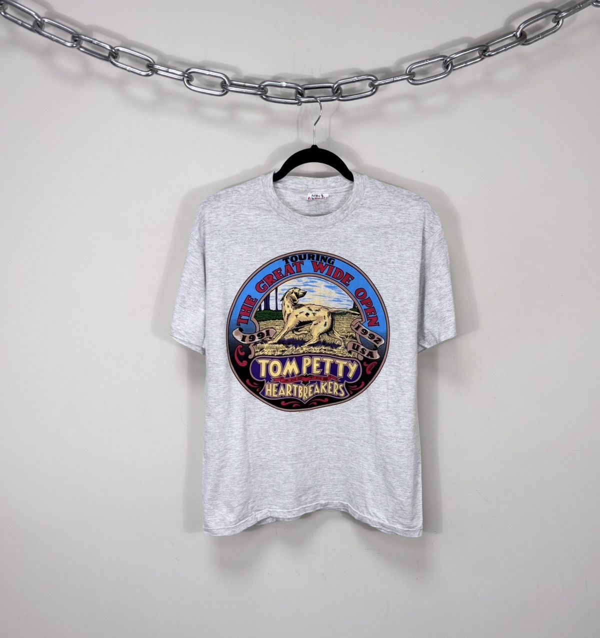 Vintage Tom Petty & Heartbreakers 1991/92 Tour Album T-Shirt