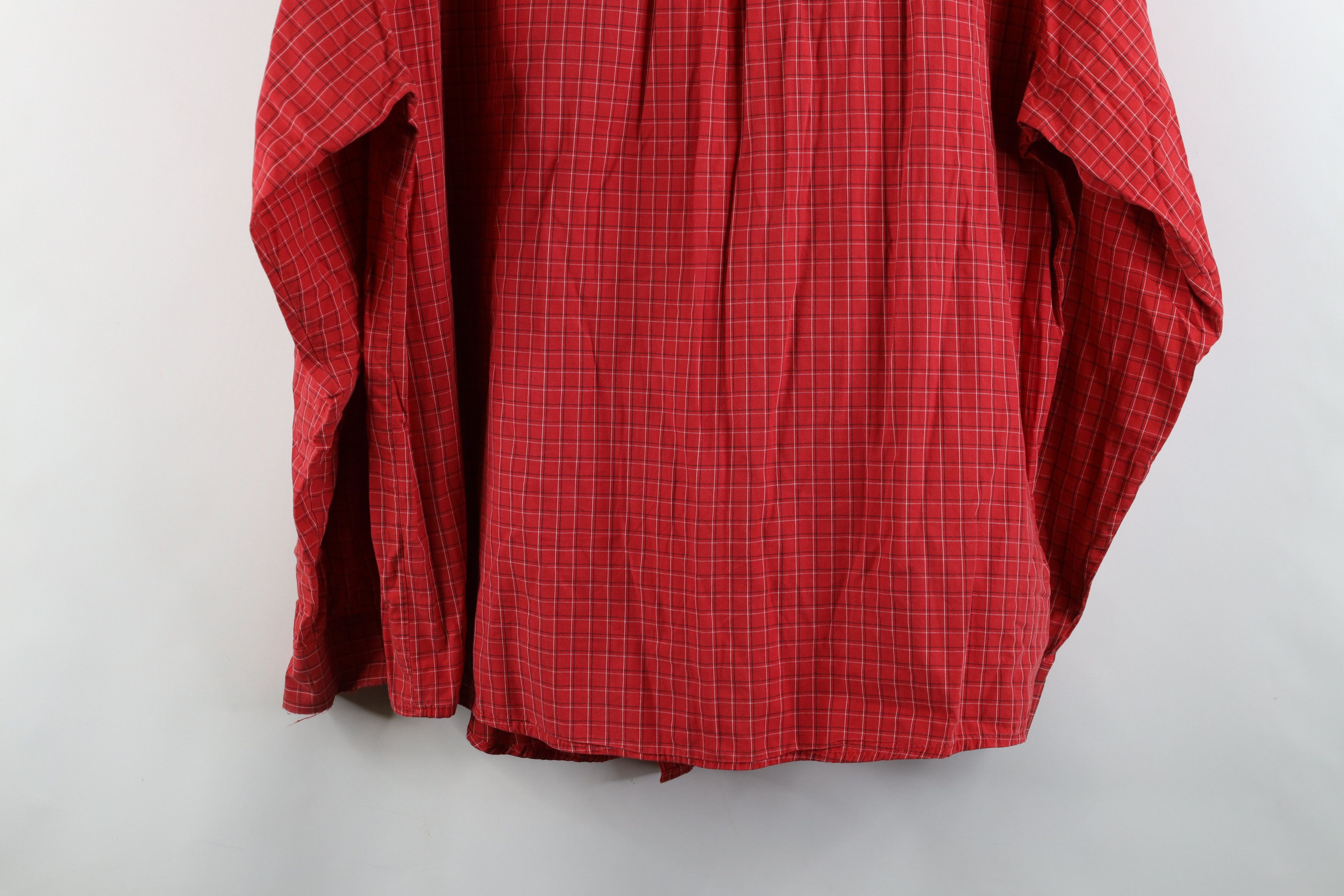 Vintage Vintage 90s Ohio State University Button Down Shirt Plaid Size US L / EU 52-54 / 3 - 15 Thumbnail