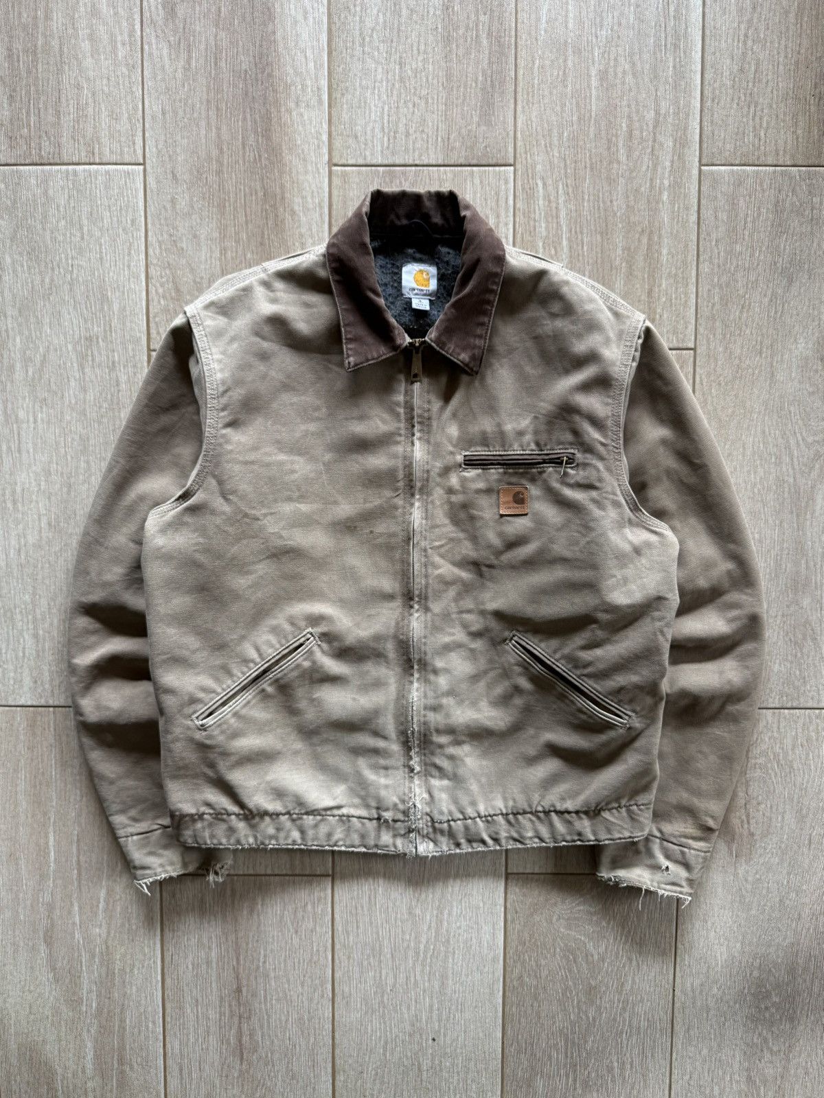 Carhartt J97 FRB Carhartt Detroit Jacket Size US L / EU 52-54 / 3 - 1 Thumbnail