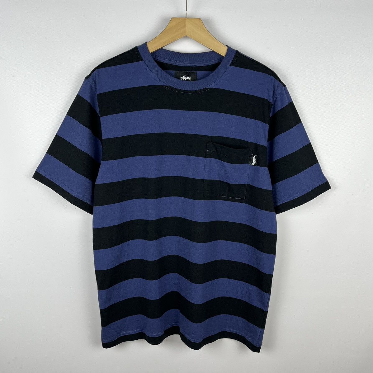 Stussy Vintage Stussy y2k pocket tee 90’s Size US M / EU 48-50 / 2 - 1 Thumbnail