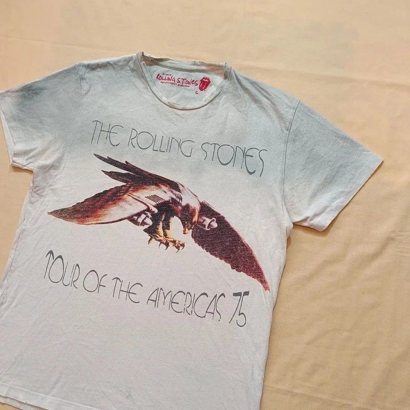 The Rolling Stones The Rolling Stones Tour of the Americas 75 Vintage S 1975 Size US S / EU 44-46 / 1 - 2 Thumbnail