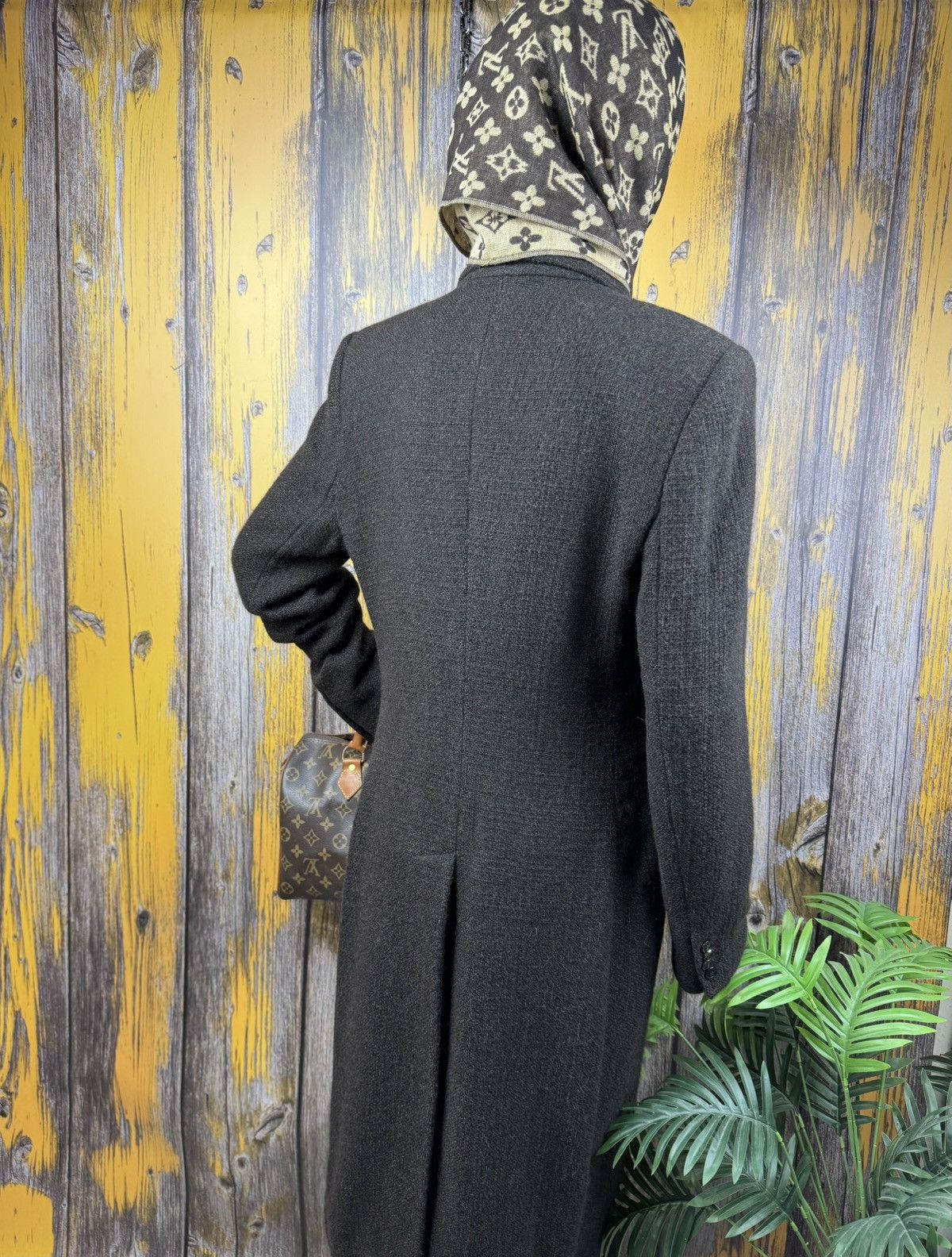 Dolce & Gabbana Archive Dolce & Gabbana Long Alpaca Wool Coat Made in Italy Size L / US 10 / IT 46 - 14 Thumbnail