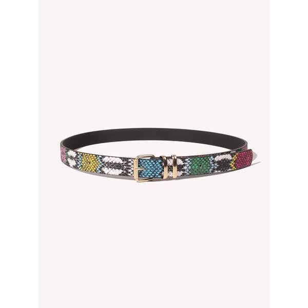 VIBE Modern Vintage Belt Riveted Belts Menswear Accessories Size ONE SIZE - 1 Thumbnail