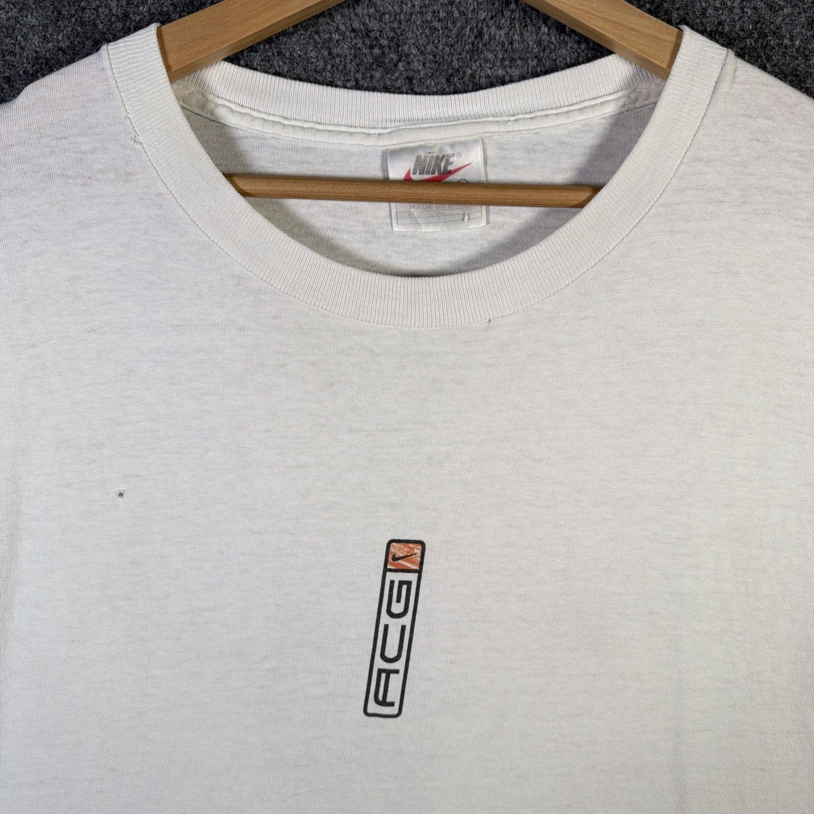 Nike ACG Vintage Nike ACG Shirt Mens XL White 90s Surf Waves Elements Size US XL / EU 56 / 4 - 6 Thumbnail