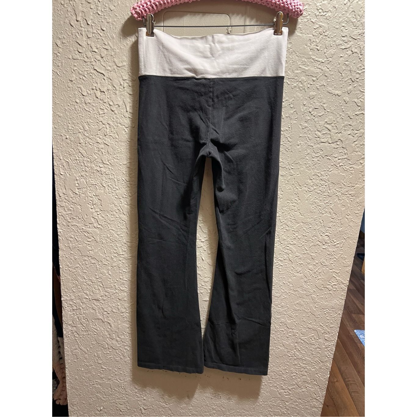 Victoria's Secret Victorias Secret Black Bootcut Leggings With White Band Woma Size 27" / US 4 / IT 40 - 10 Thumbnail