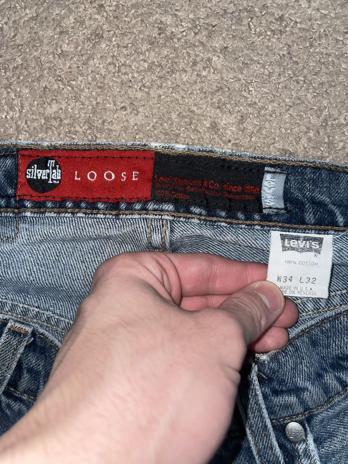 Levi's × Vintage levi silvertab's vintage Size US 33 - 7 Thumbnail
