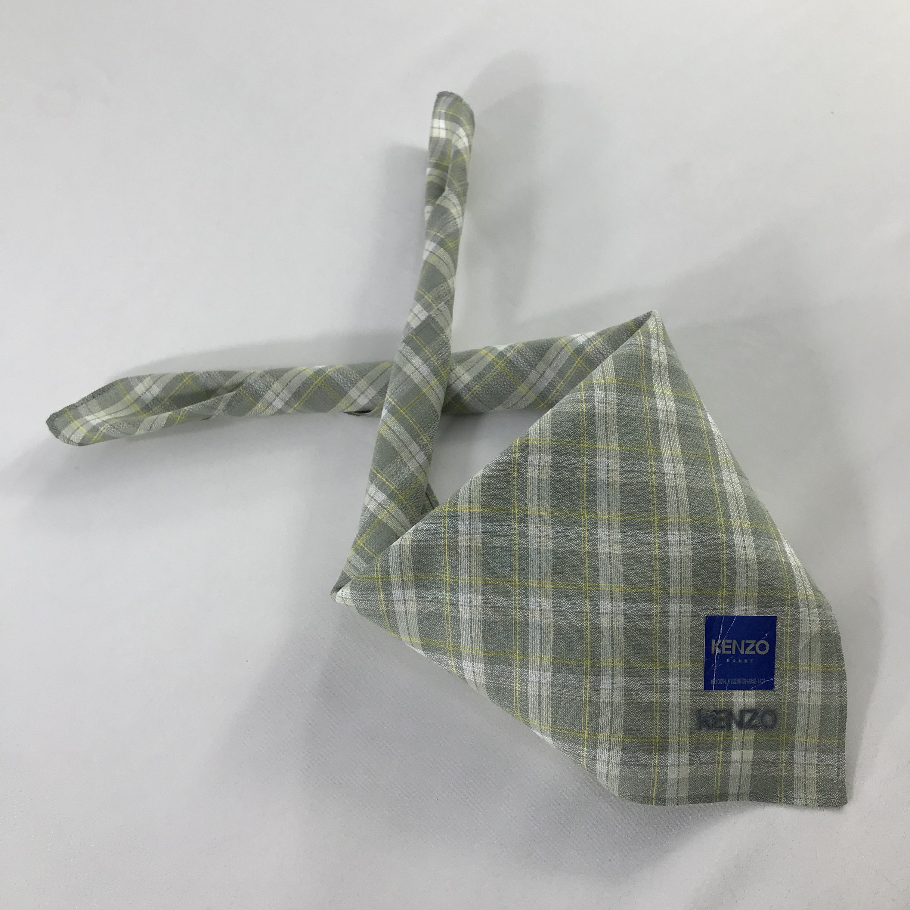 Kenzo × Vintage Kenzo Bandana / Handkerchief / Neckerchief - S310 Size ONE SIZE - 4 Thumbnail