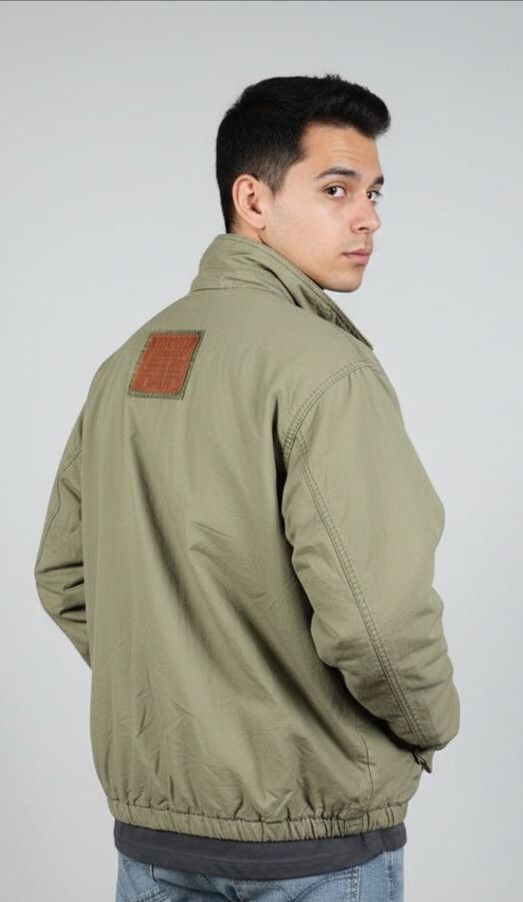 Japanese Brand Vintage Navy Chic Swooplex Bombers Jacket Size US L / EU 52-54 / 3 - 2 Thumbnail