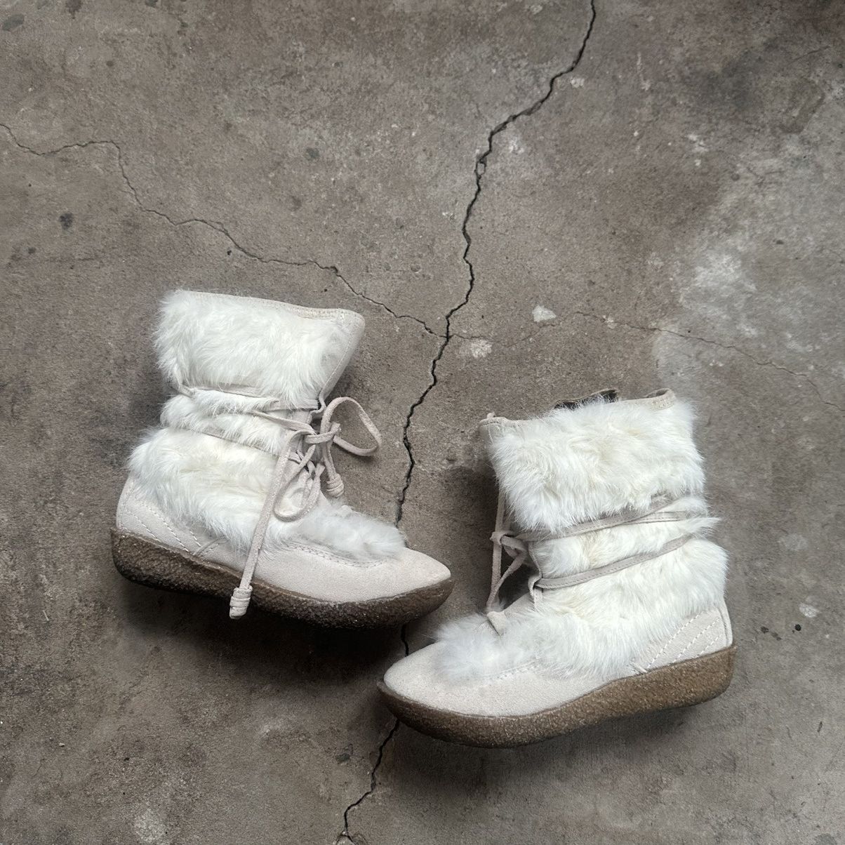 Diesel Vintage Diesel Fur Boots Rick Owens Style Size US 5.5 / IT 35.5 - 5 Thumbnail