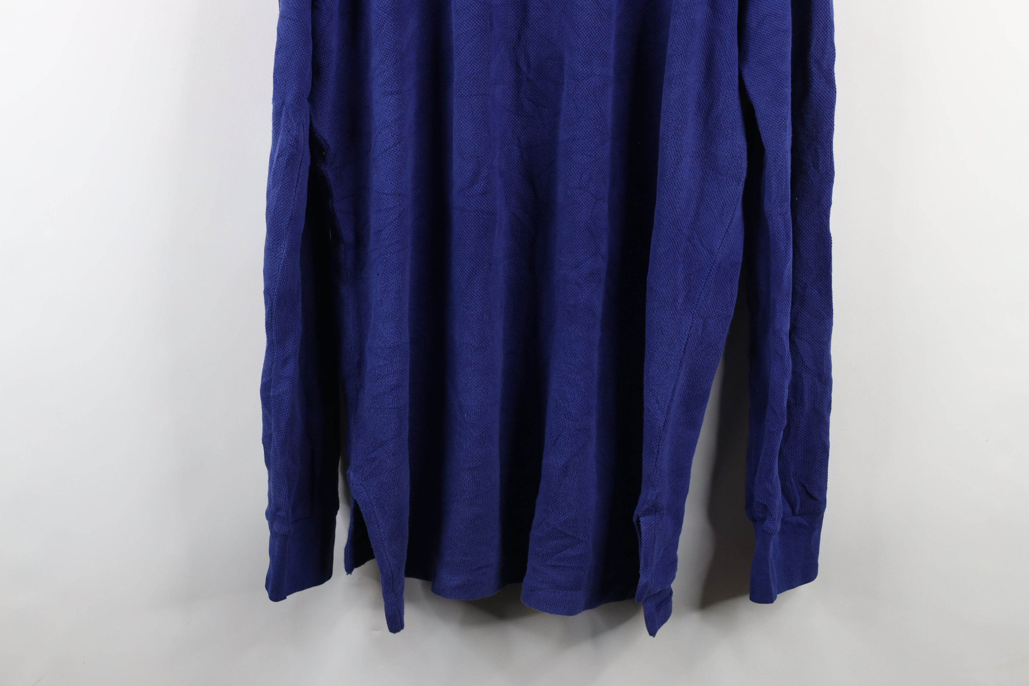 Ralph Lauren Vintage 90s Ralph Lauren Block Thermal Waffle Knit Polo Size US XL / EU 56 / 4 - 14 Thumbnail