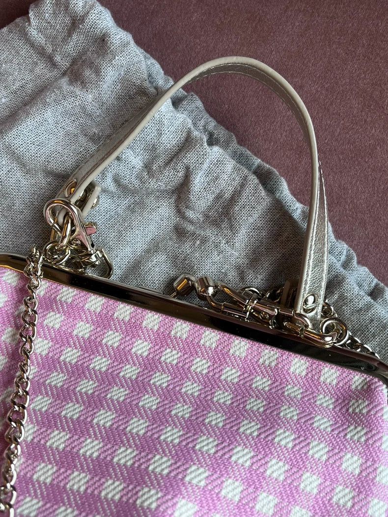 Vivienne Westwood Vivienne Westwood size os Pink checkered bag Size ONE SIZE - 5 Thumbnail