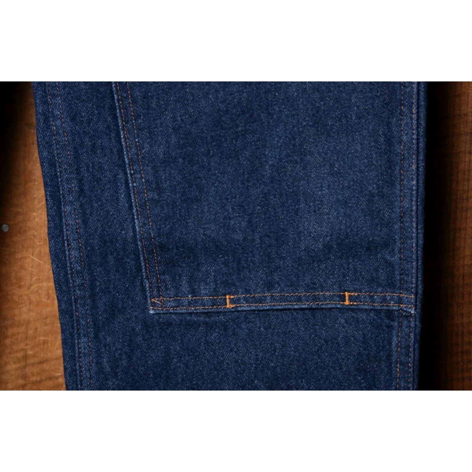 Vintage VINTAGE Wild Ass Jeans Work Denim 37x33 Blue Blue Denim Jeans Men 37 Inseam 33 Vintage Rise 14 Utility Wrangler Style Mens Jeans Size US 37 - 3 Thumbnail
