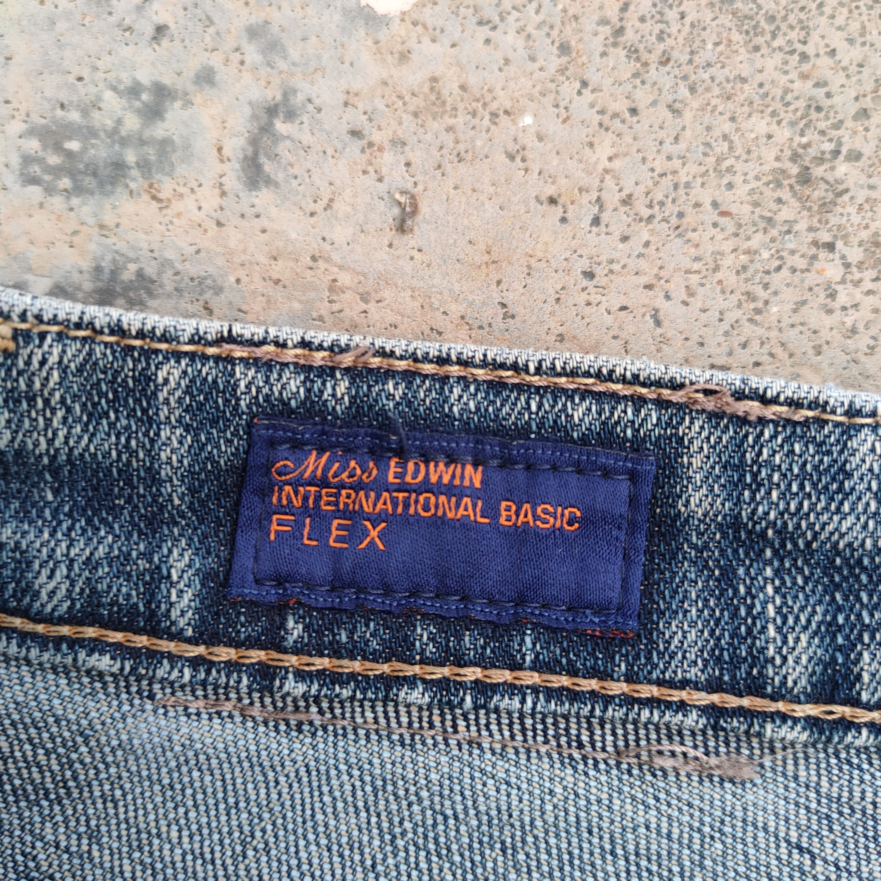 Edwin × Jean × Vintage VINTAGE MISS EDWIN WOMEN BOOTCUT FADED JEANS DENIM PANTS Size US 29 - 14 Thumbnail