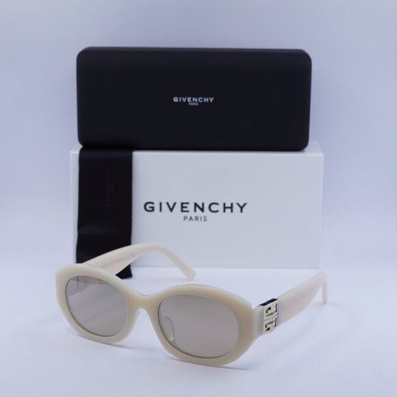 ?️ New Givenchy GV40061U 45G Sunglasses - Transparent Beige Frame Givenchy ?️ New Givenchy GV40061U 45G Sunglasses  main image 3