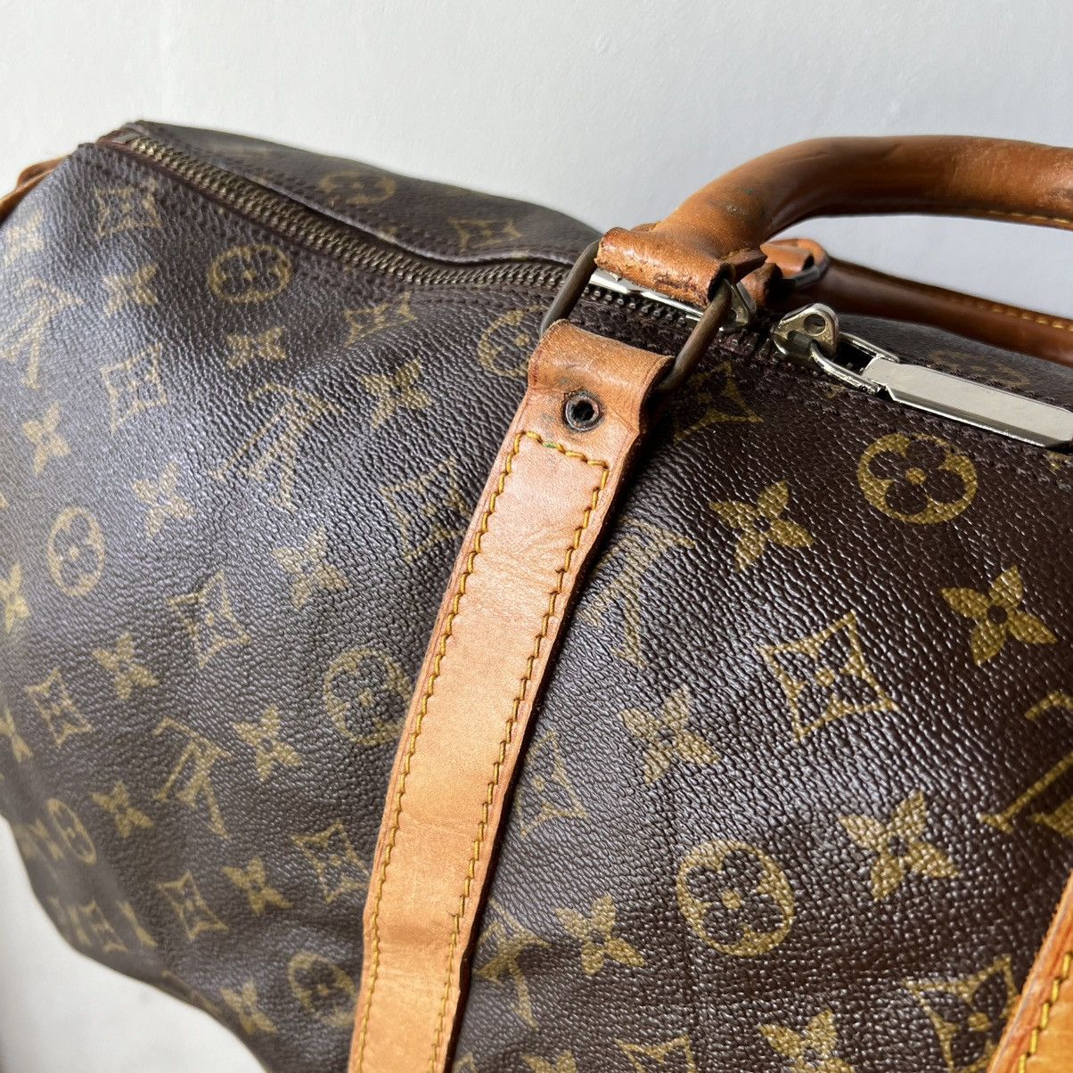 Louis Vuitton Louis Vuitton Keepall 45 Monogram Coated Canvas Size ONE SIZE - 5 Thumbnail