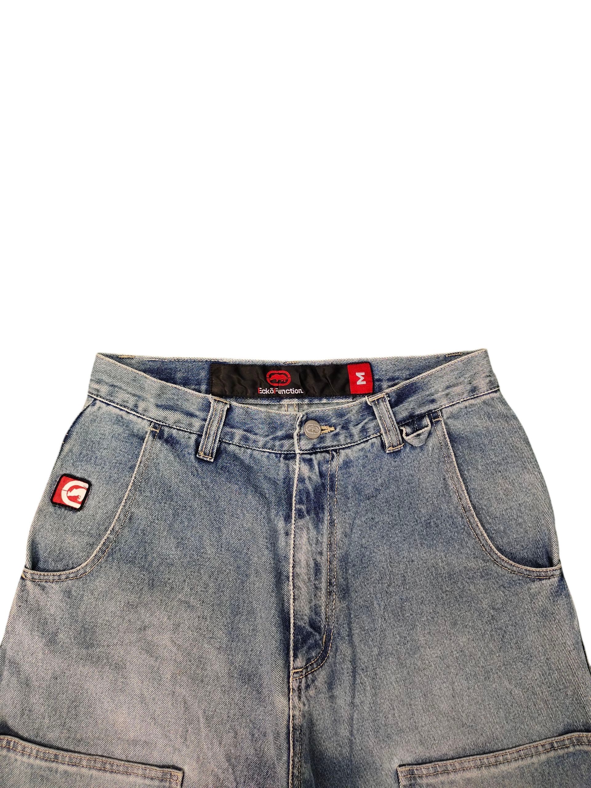 Ecko Unltd. Vintage Y2k Ecko Function Double Knee Carpenter Short Jeans Size US 29 - 7 Thumbnail