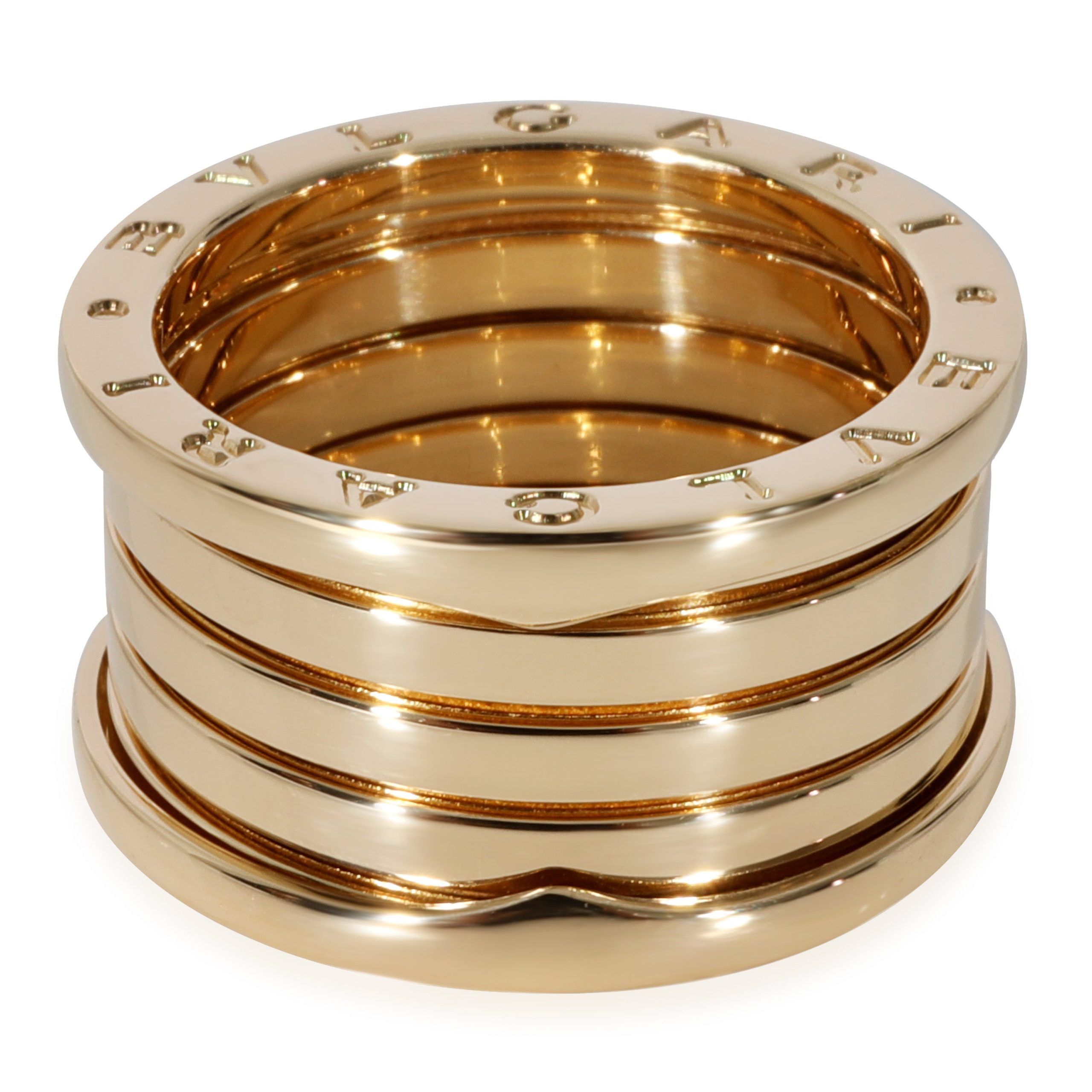 image of Bvlgari B.zero1 Ring In 18K Yellow Gold, Women's