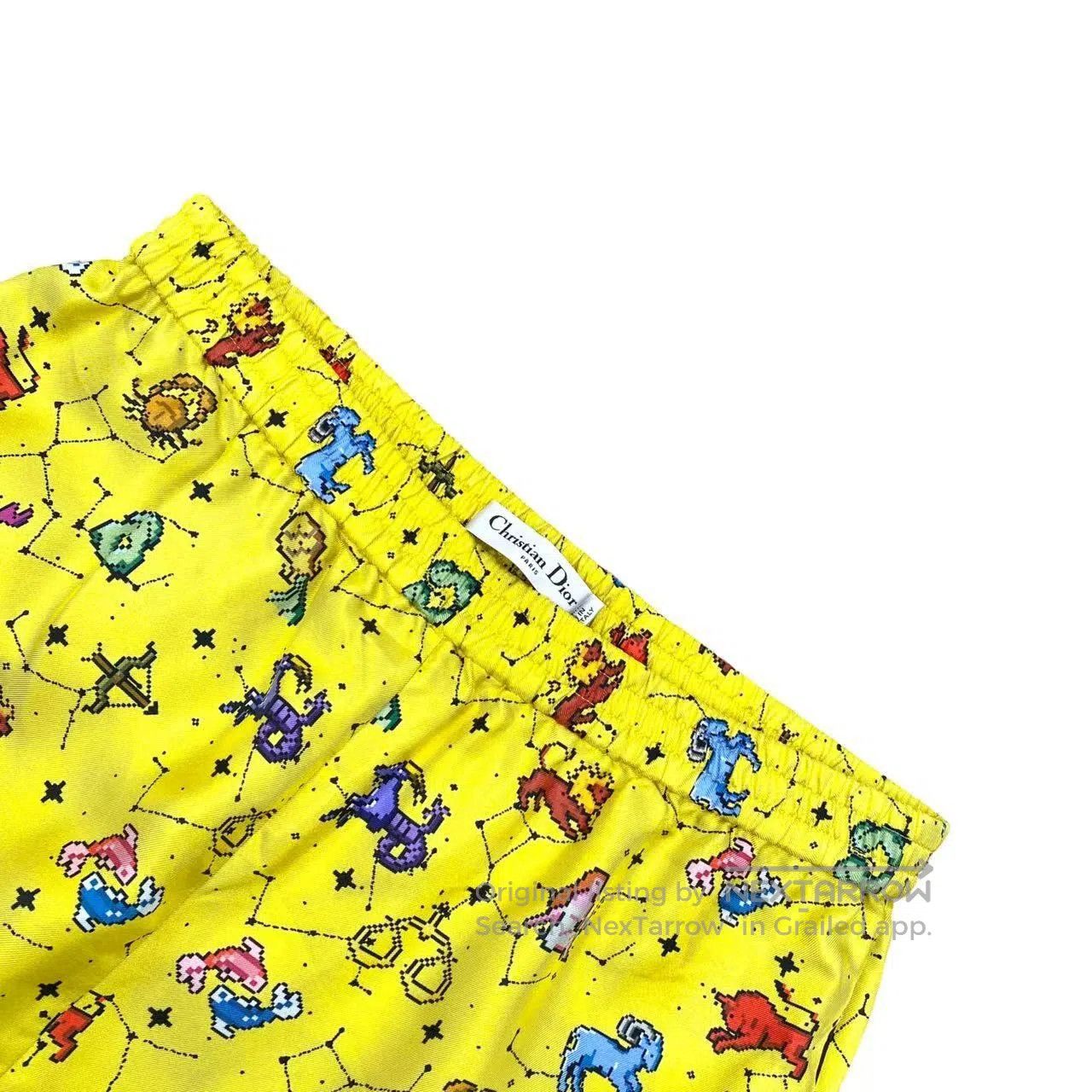 Dior Dior Constellation pattern mulberry silk shorts| Size 42" / US 20 - 3 Thumbnail