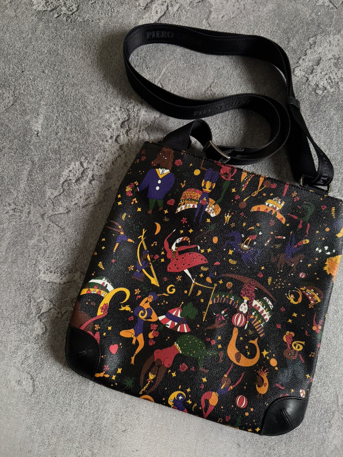 Other Piero Guidi Magic circus Crossbody bag print shoulders bag Size ONE SIZE - 6 Thumbnail