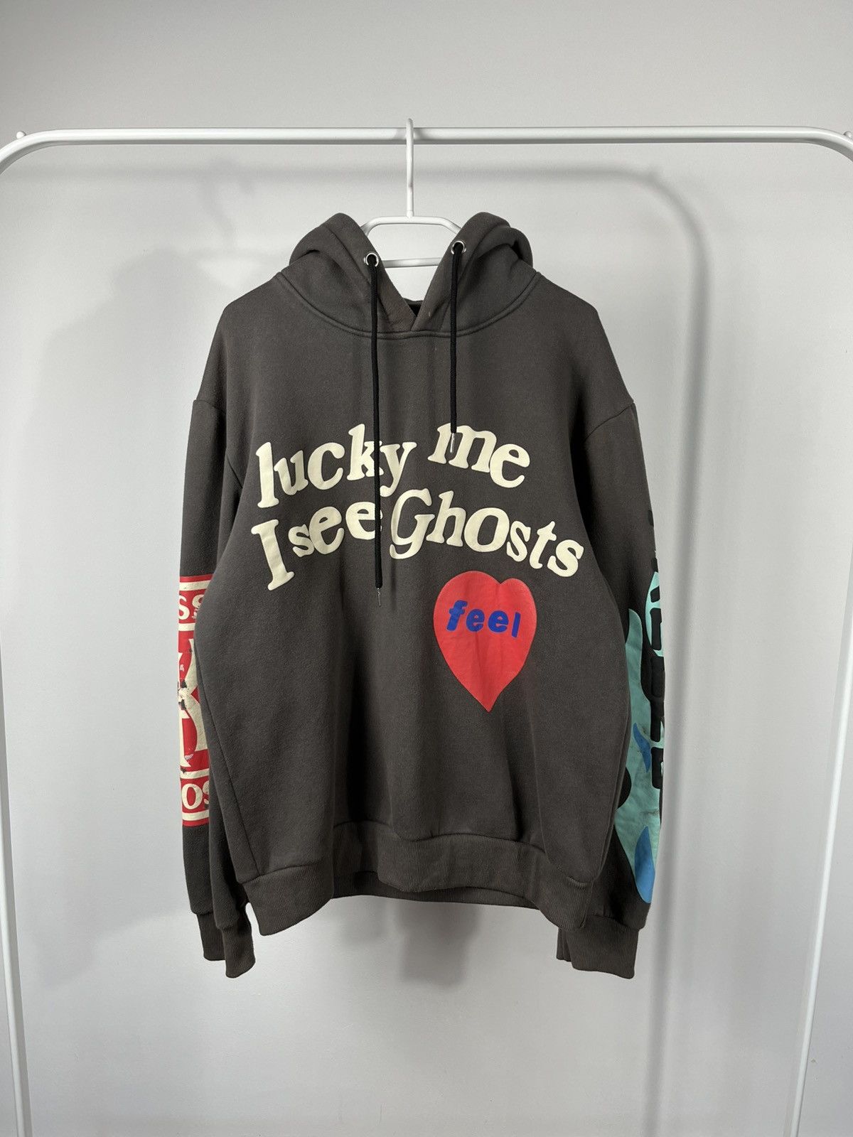 Lucky Me I See Ghosts Kanye West Kid Cudi Feel Hoodie