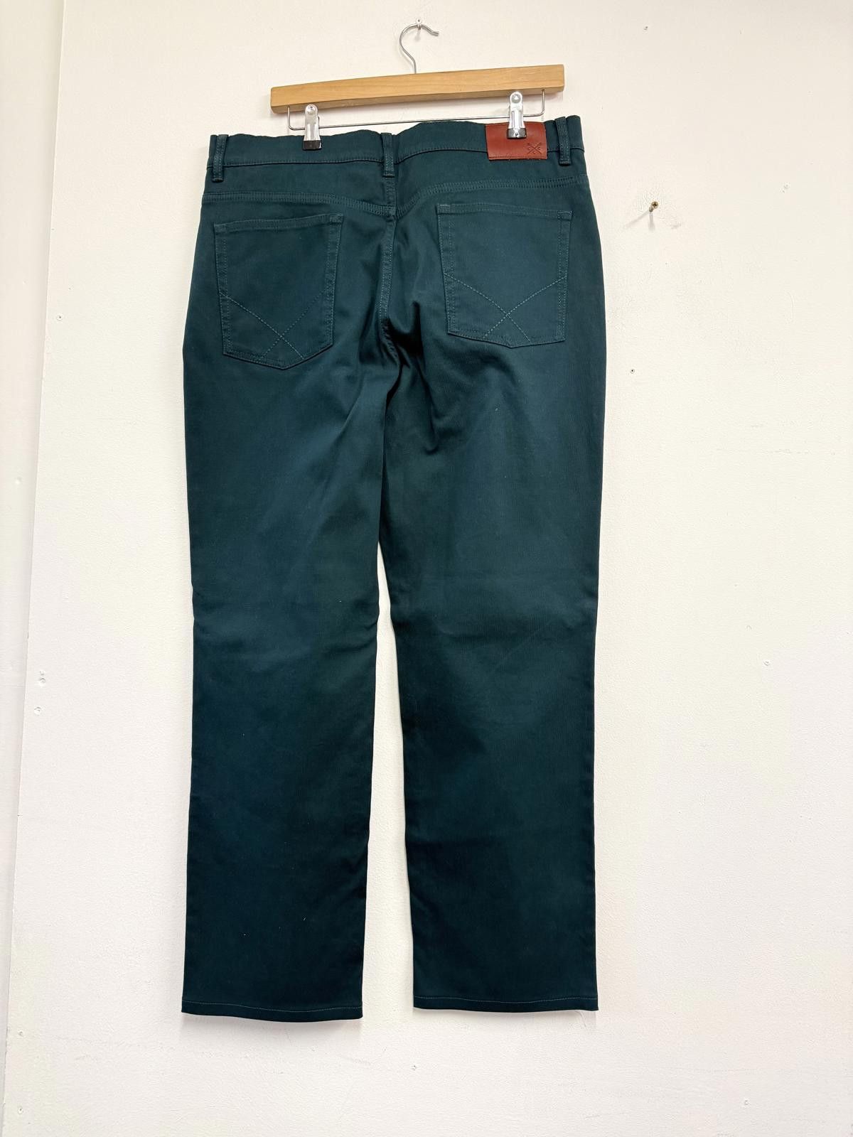 Other Crew Clothing Company Men's Green Trousers Size 36R Size US 36 / EU 52 - 4 Thumbnail