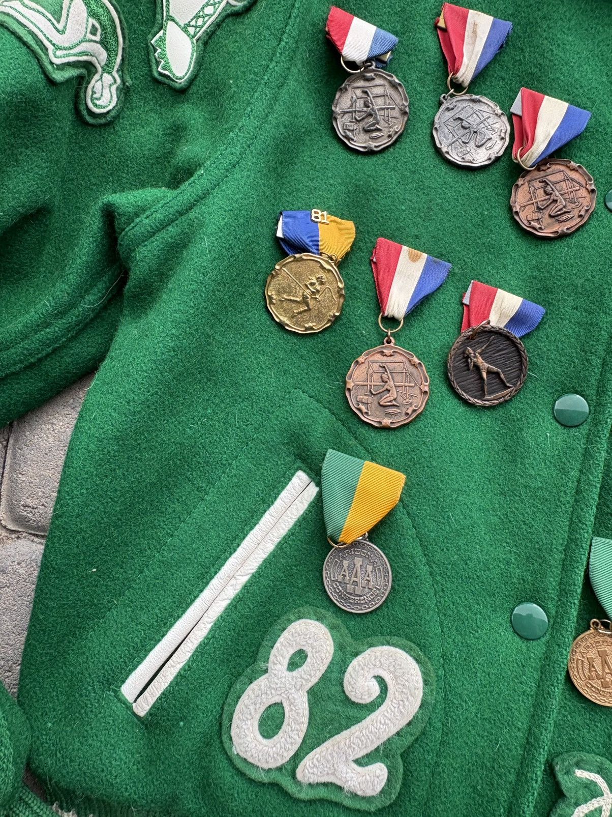 Vintage Vintage 80’s letterman jacket Size S / US 4 / IT 40 - 3 Thumbnail