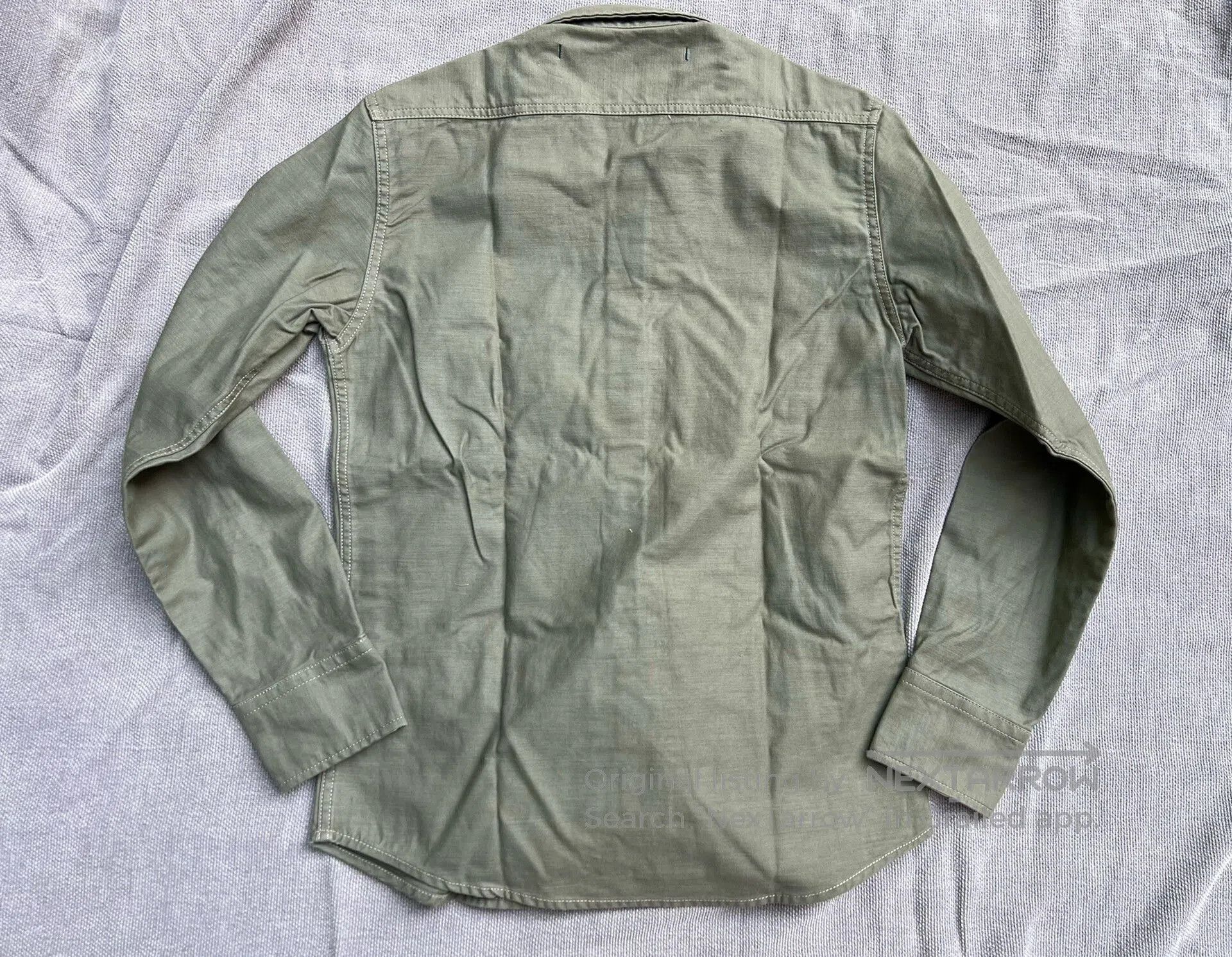 Scarti-Lab Classic Scarti Lab Shirt Jacket in Green. Size S / US 4 / IT 40 - 4 Thumbnail