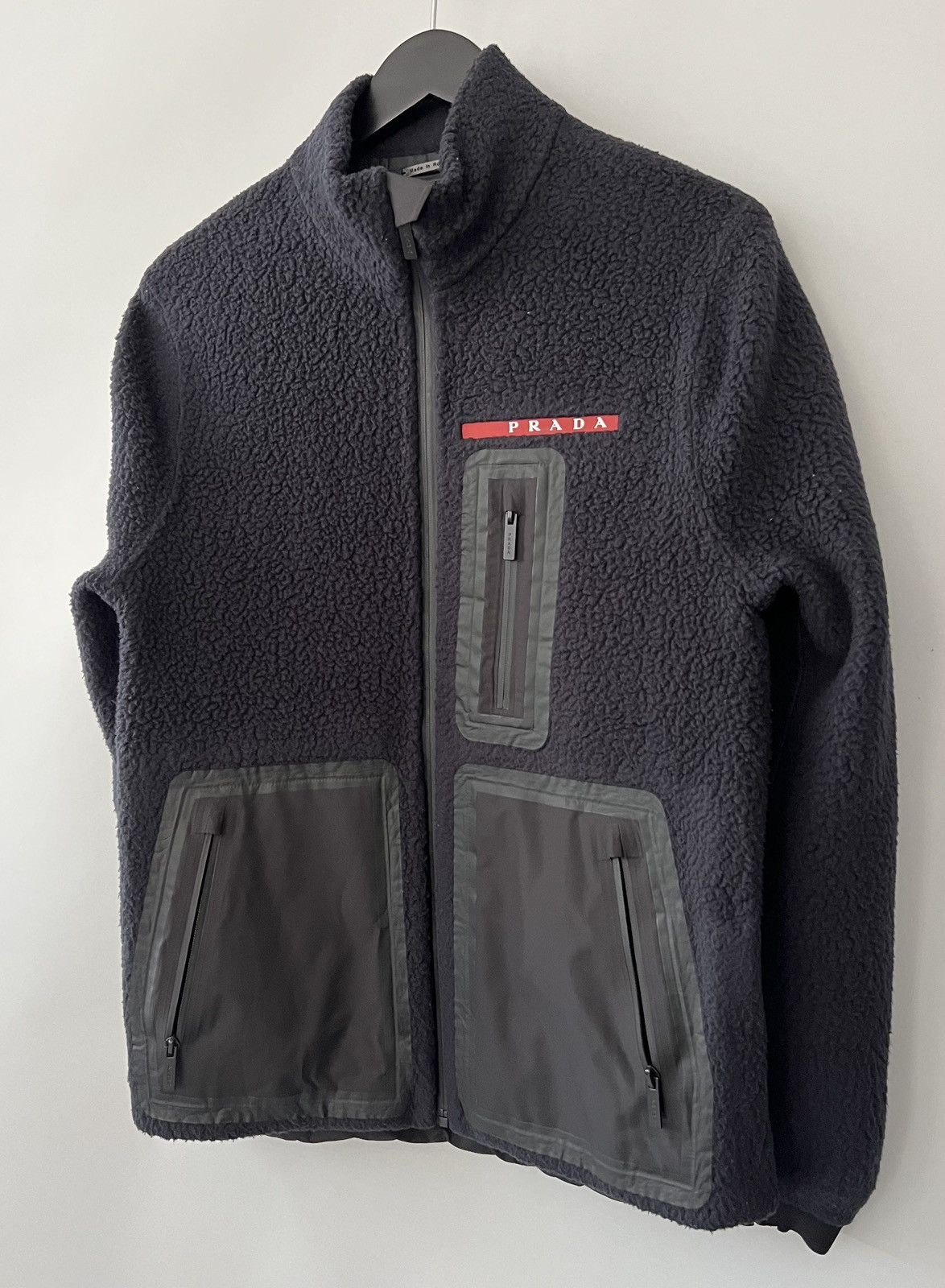 Prada Prada Recycled fleece technical jacket Size US S / EU 44-46 / 1 - 3 Thumbnail
