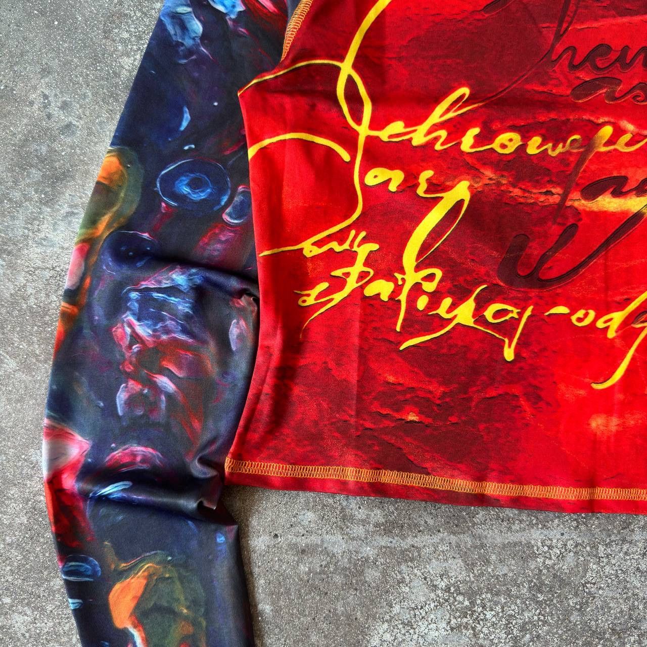 Hysteric Glamour Y2K Multucolour Sexy Crop Top (Jean Paul Gaultier style) Size M / US 6-8 / IT 42-44 - 6 Thumbnail