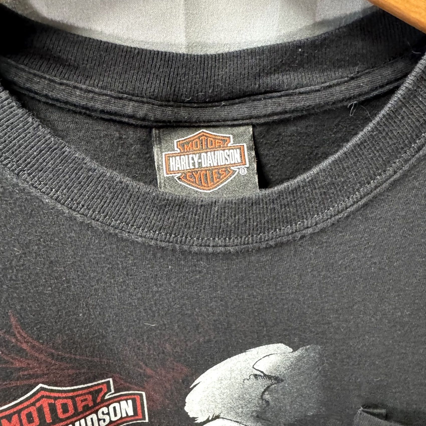 Harley Davidson Harley-Davidson Shirt Mens Large Black Skull Cancun Mexico Motorcycle Graphic Tee Size US L / EU 52-54 / 3 - 3 Thumbnail