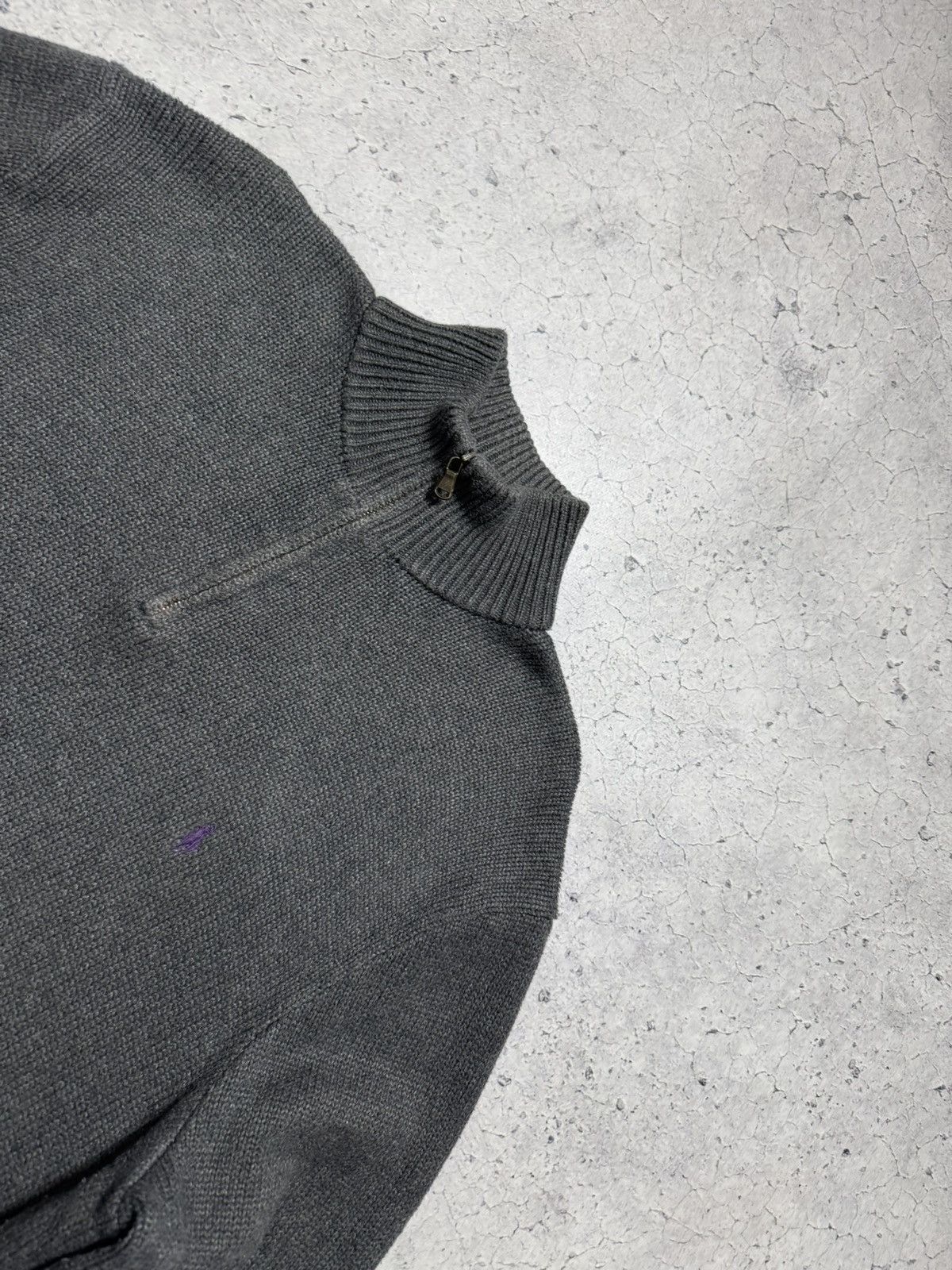 Polo Ralph Lauren Polo Ralph Lauren 1/4 Zip Vintage Sweater Knit Size XL Size US XL / EU 56 / 4 - 6 Thumbnail