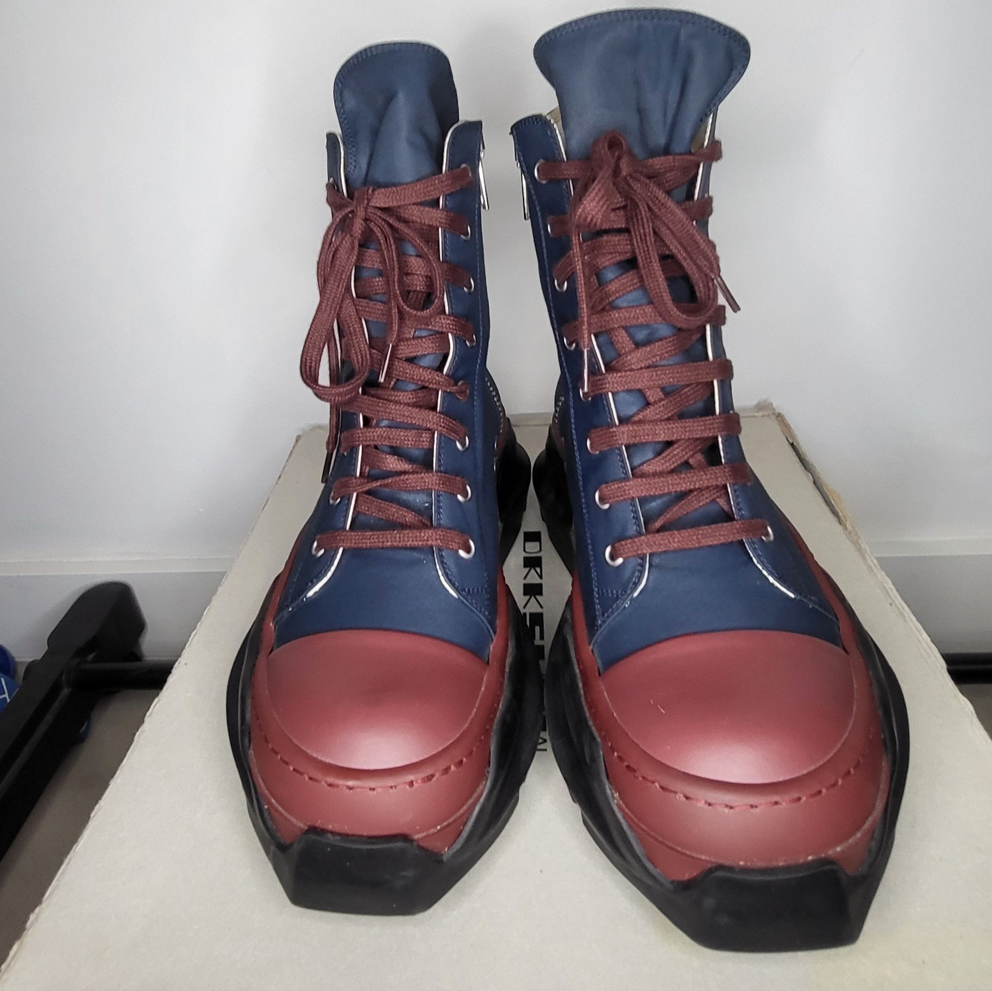 Rick Owens Drkshdw Rick Owens Abstract Ramones Platform FW20 PERFORMA Size US 8 / EU 41 - 4 Thumbnail