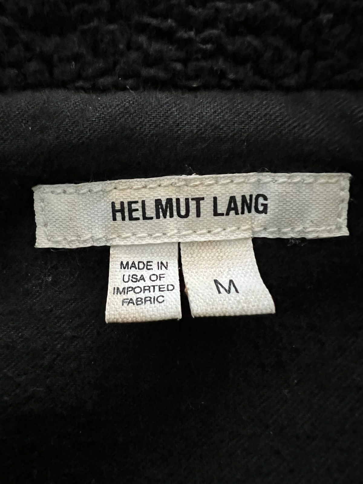 Helmut Lang Helmut Lang Waxed Denim Moto Trucker Jacket Size US M / EU 48-50 / 2 - 4 Thumbnail