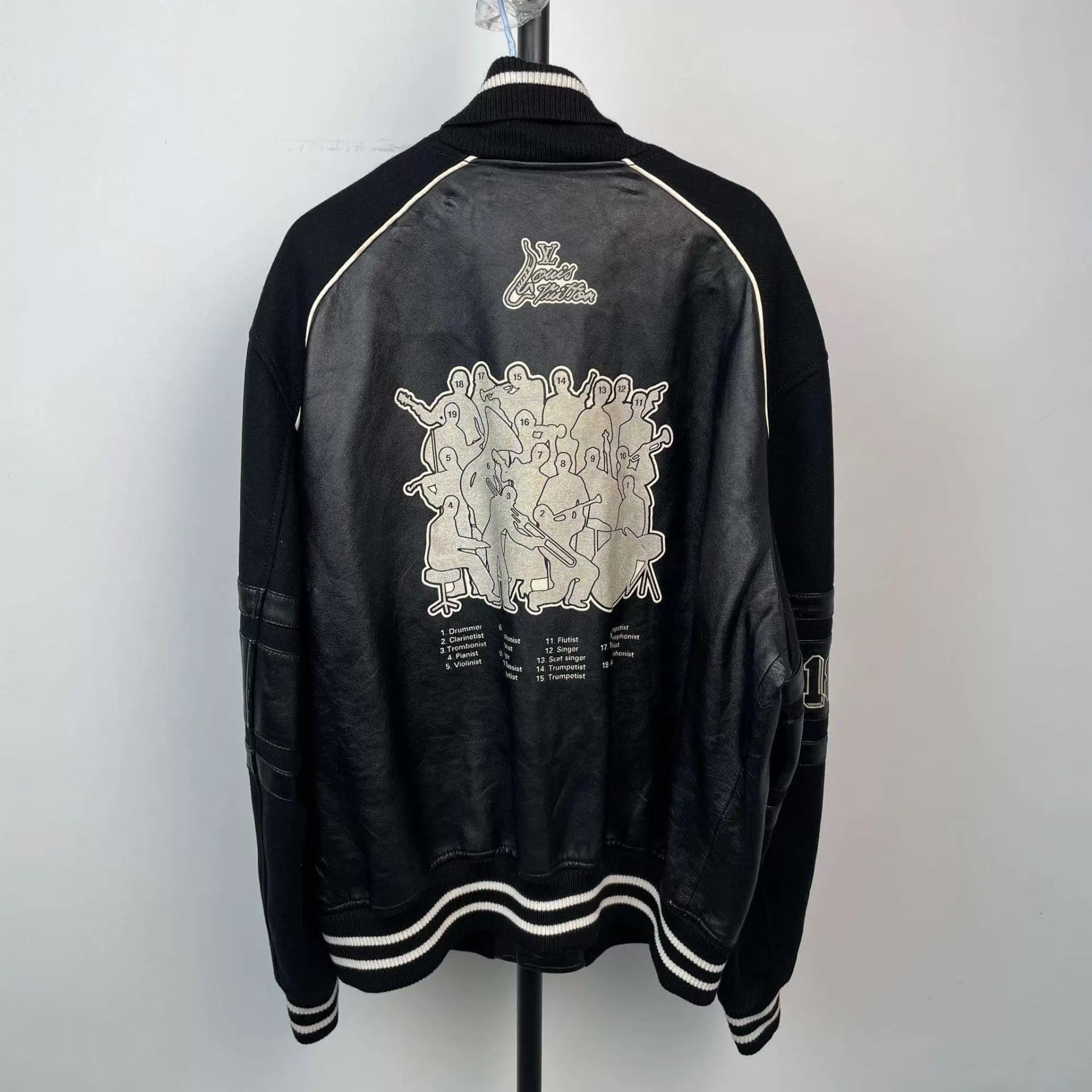 Louis Vuitton 95 New LV Baseball Jacket Black 54 Size US L / EU 52-54 / 3 - 2 Thumbnail