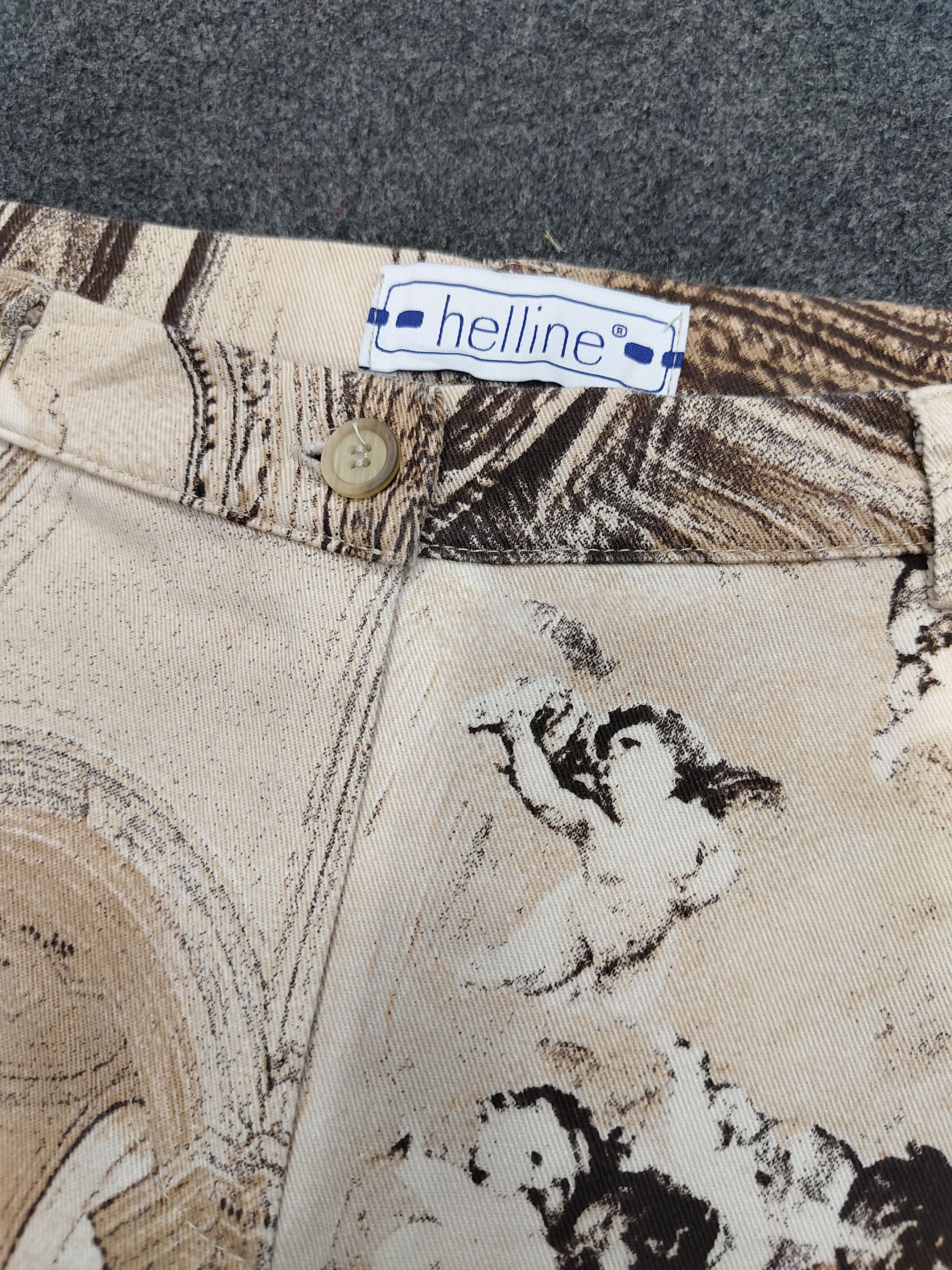 Vintage Helline- Baroque Architectual Print European Vintage Pants Size 30" / US 8 / IT 44 - 5 Thumbnail