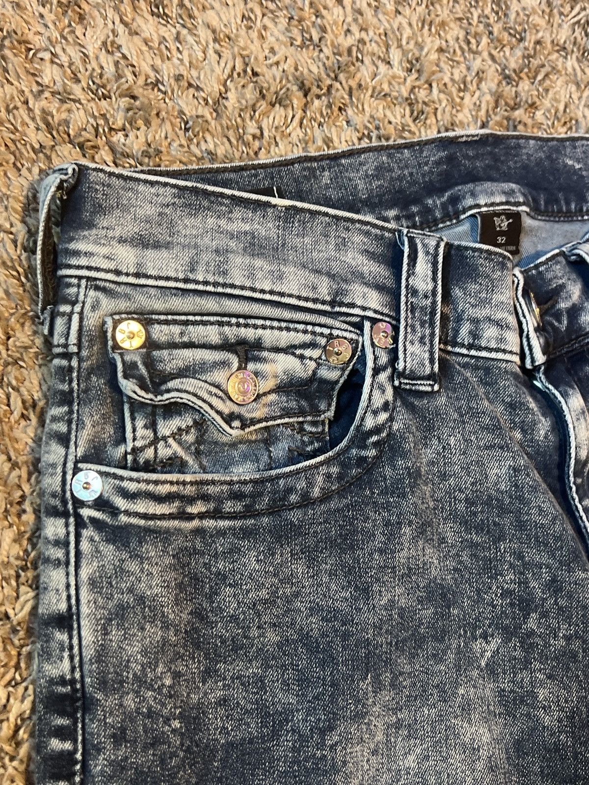 True Religion × Vintage True Religion Jeans Size US 32 / EU 48 - 3 Thumbnail