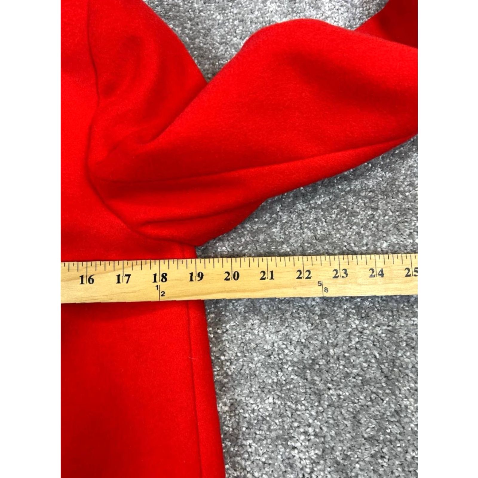J.Crew VINTAGE J.Crew Pea Coat Women 6 Wool Red Fall Winter Casual Reg Bibfront Size M / US 6-8 / IT 42-44 - 6 Thumbnail