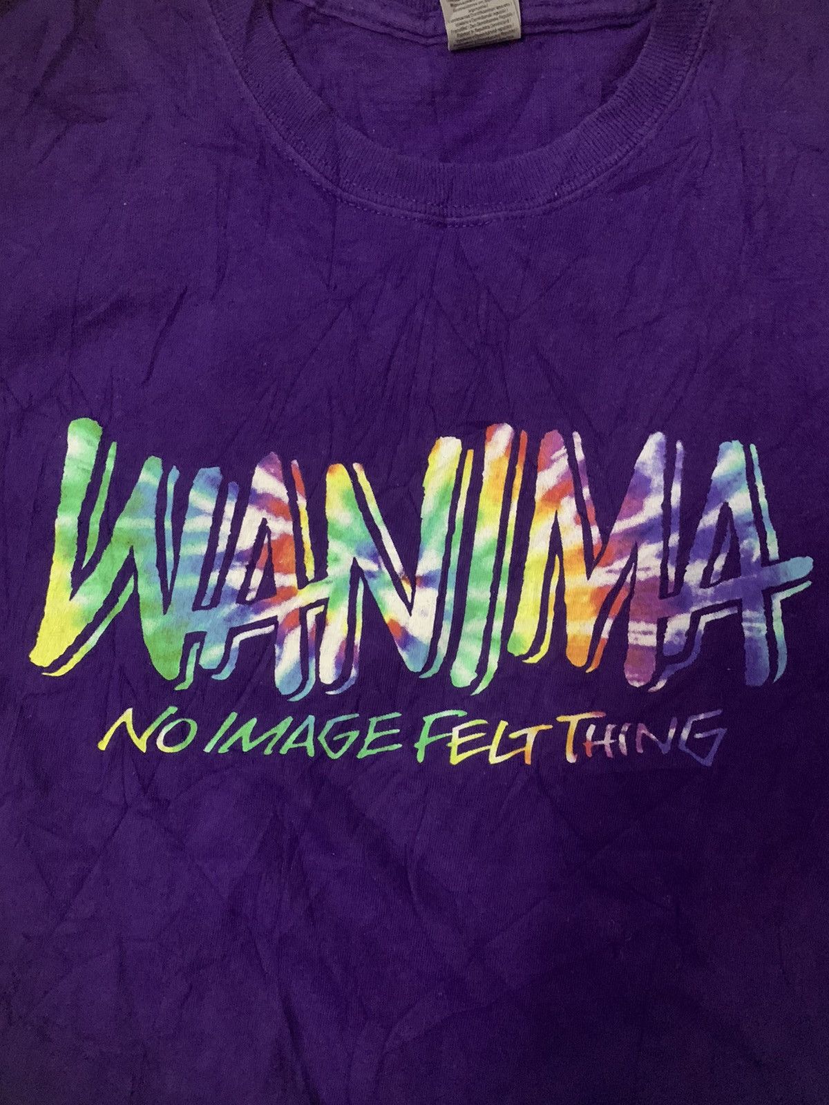 Band Tees × Japanese Brand × Seditionaries Nice Japanese Punk Rock Band Wanina No Image Fell Thing Tee Size US M / EU 48-50 / 2 - 3 Thumbnail
