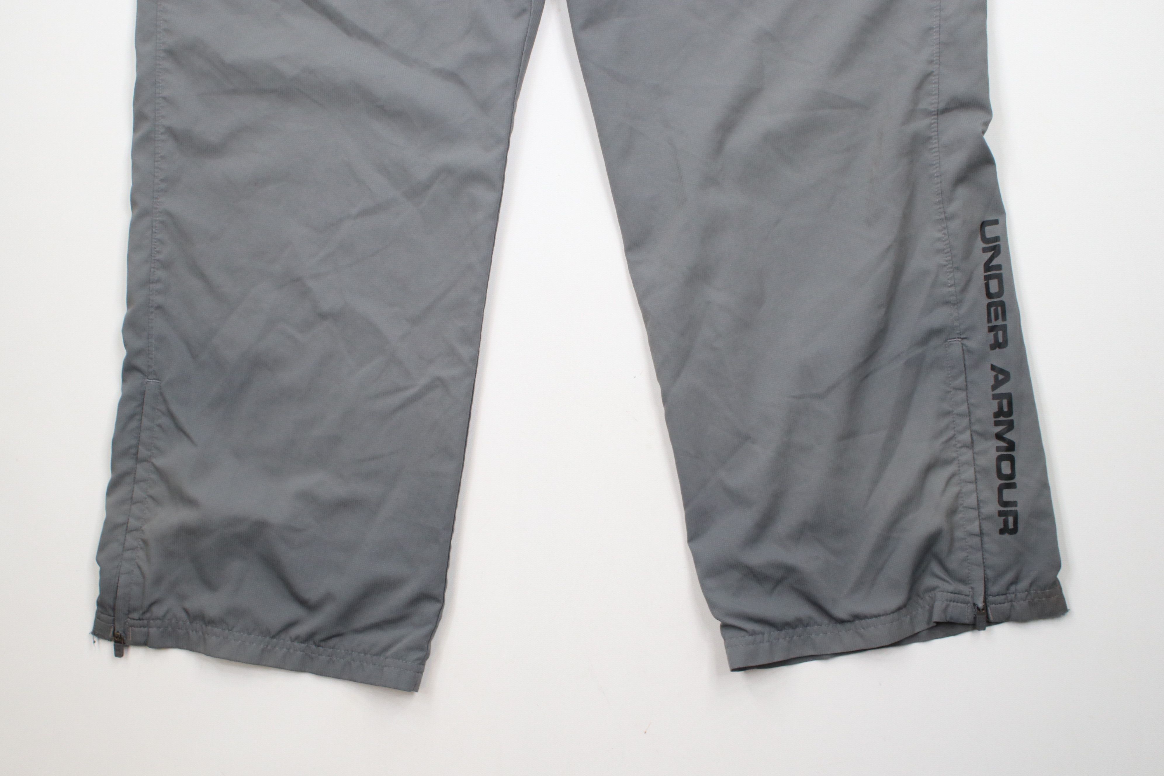 Under Armour × Vintage Under Armour Spell Out Loose Fit Wide Leg Lined Pants Size US 40 / EU 56 - 4 Thumbnail