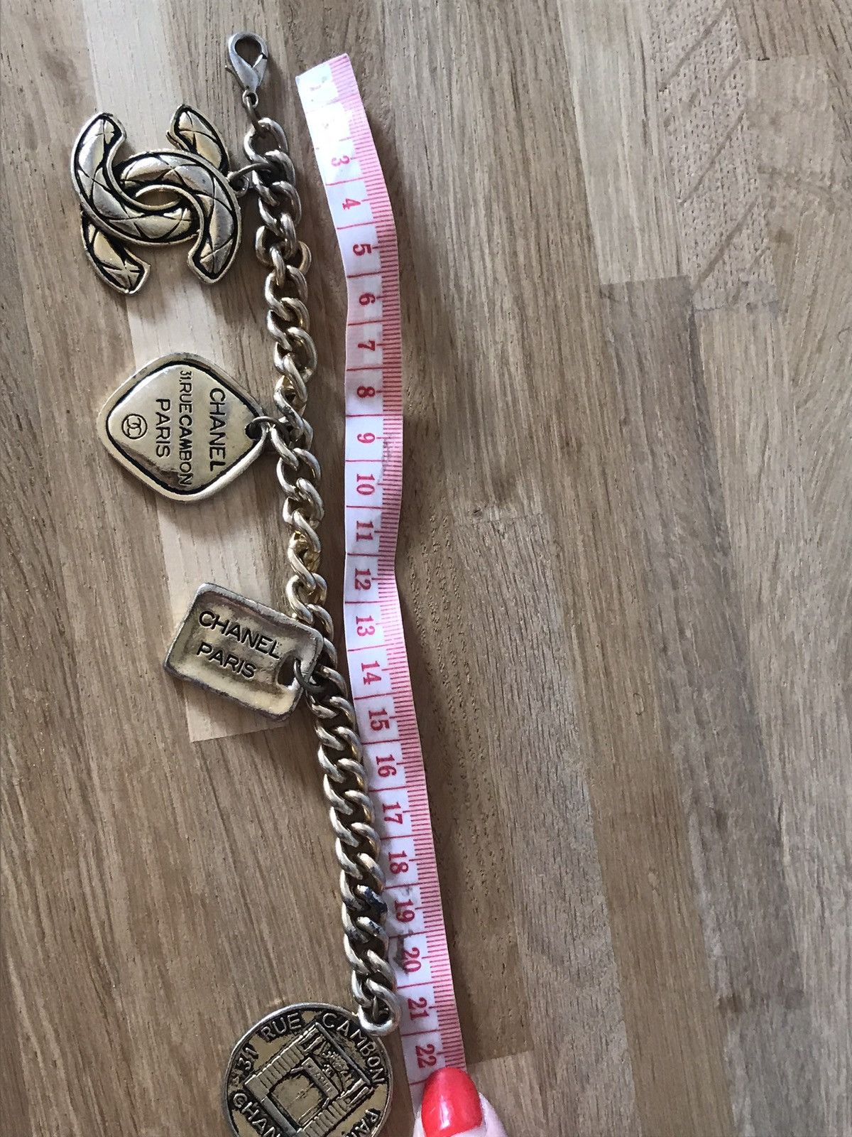 Chanel CHANEL Bracelet armband with charms Size ONE SIZE - 10 Thumbnail